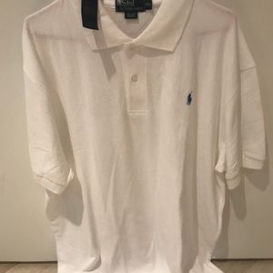 Polo white shirt